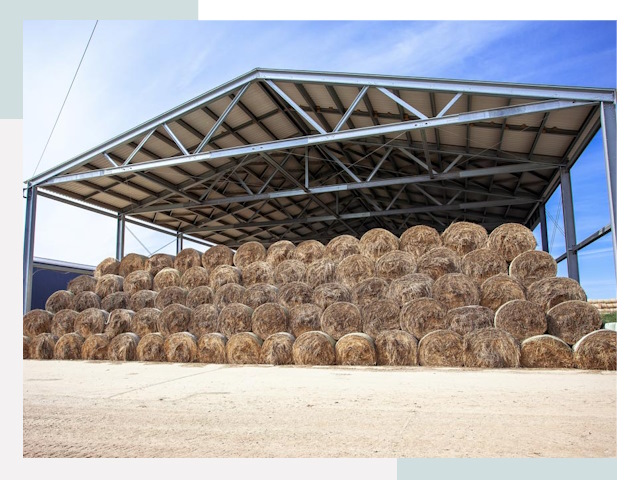 Строительство сенохранилищ в Луга от 619 руб.