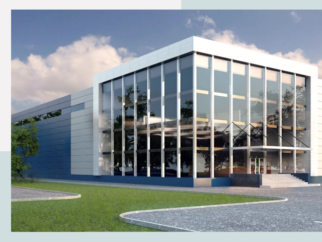 Торговые здания в Луге