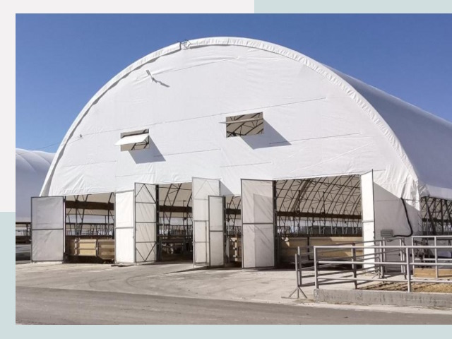 Тентовые ангары по цене 619 руб. в Луга