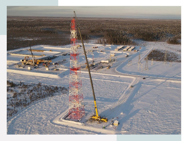 Мачты связи в Луге