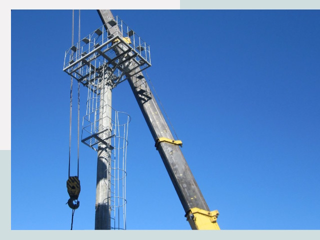 Монтаж осветительных мачт в Луга от 619 руб.