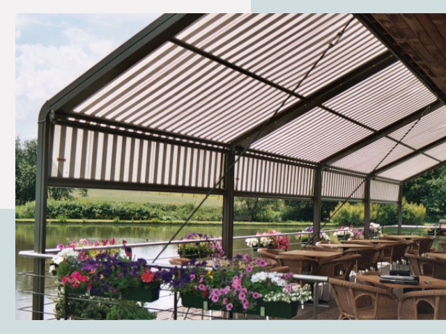 Элегантные навесы для кафе от 619 руб в Луга