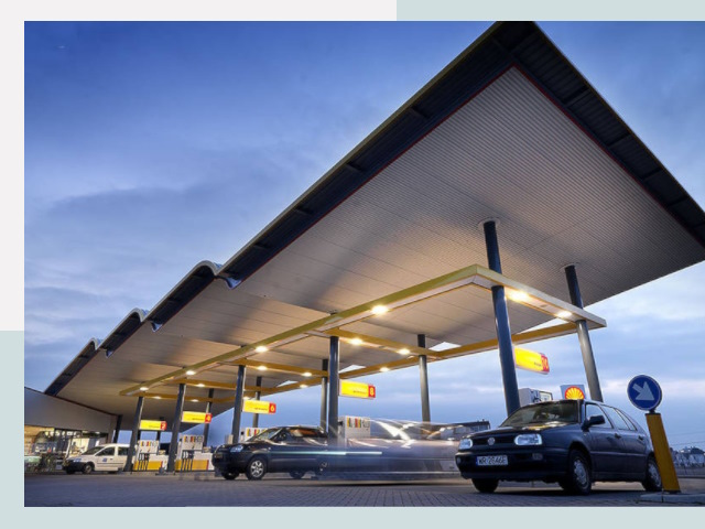 Навесы для АЗС в Луга от 619 руб. - Защита и комфорт