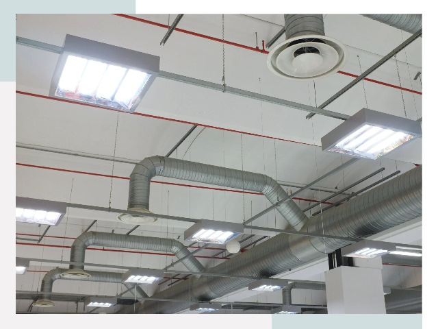 Вентиляция ангаров в Луге