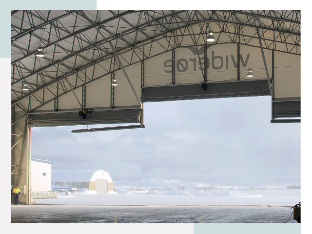 Ворота для ангаров в Луге