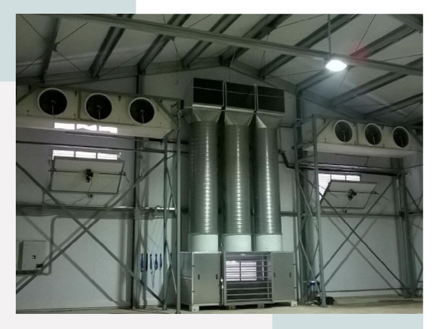 Инженерные системы для ангаров в Луге