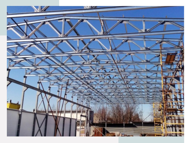 Металлокаркасы для складов в Луге